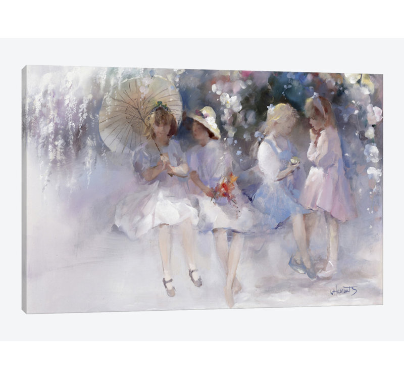 « friends », impression sur toile, H 8 po x l 12 po x P 0,75 po