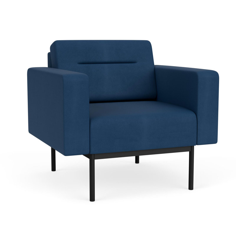Chaise d'invité de réception Darsey, Black, Patriot Plus Blue Ridge, Without Power