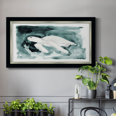 Reproduction de cadre photo sur toile, "Sea Turtle" II