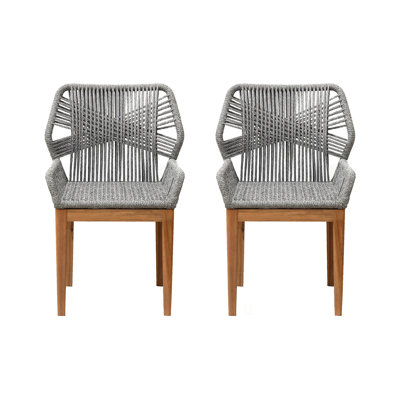 Beverly Outdoor Teak Dining Armchair