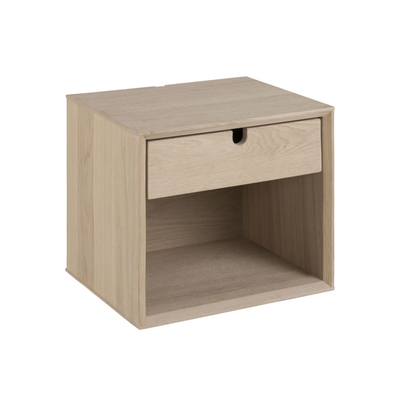 Ryann 37cm W Manufactured Wood Bedside Table