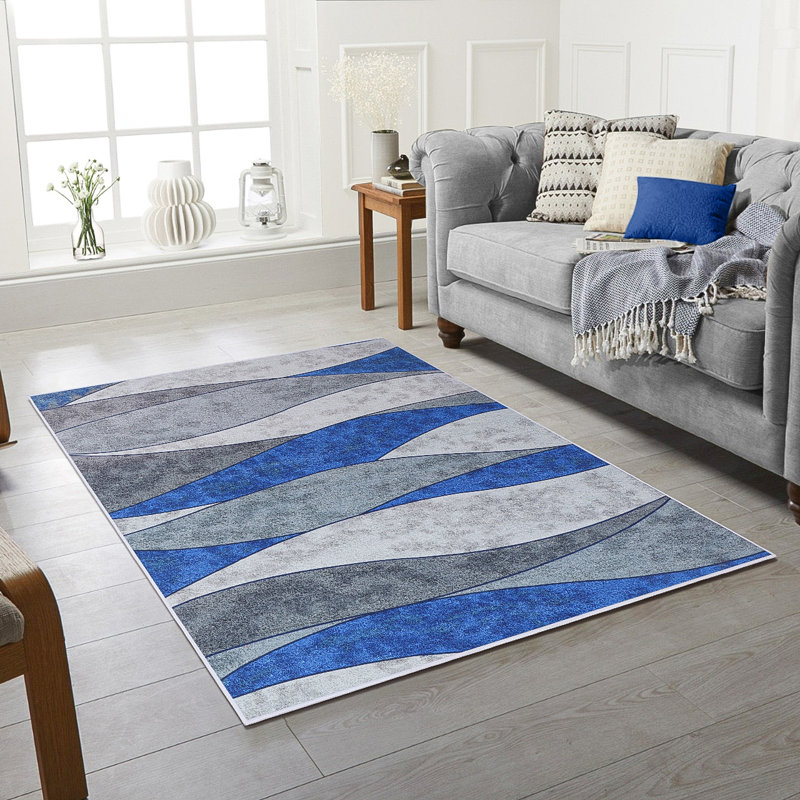 Brohel Abstract Area Rug, Rectangle 120 x 170cm