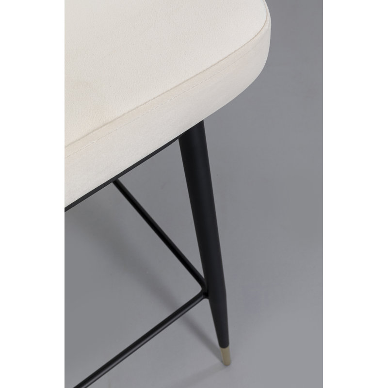 Hojas bar stool in beige