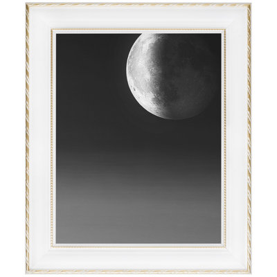 Riess White Solid Wood Single Picture Frame