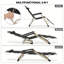 Chaise longue noire