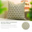 Housse de coussin en coton imprimé à la main, housse de canapé boho, housse de coussin à motif floral indien, housse de coussin à motif artisanal (fleur de Juju). -110374269-110374265-110374267