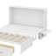 Grand lit escamotable mobile avec tiroir