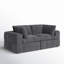 Aronas 79'' Corduroy Loveseat-1955618248