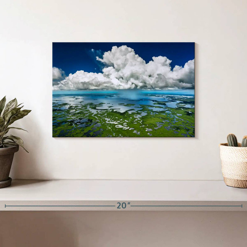 Everglades Cloudscape, H 8 po x l 12 po