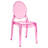 Resin Oval Back Armless Sophia Chair, 3 Chair Bundle by Chivari-106428995