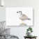 Seagull Bird In The Rainbow In Abstract - Wrapped Canvas Print