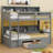 Jermarion Kids Twin Bunk Bed with Drawers-1401629569