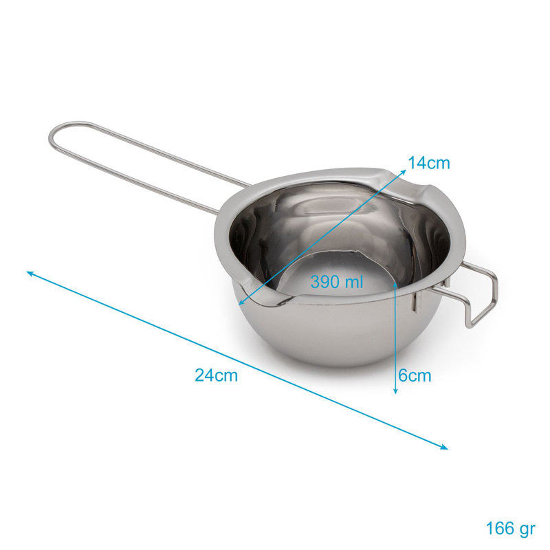 Wyandotte Melting Stainless Steel Mixing Bowl