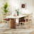Wooden Dining Chair With Rubber Wood Frame Padded Seat For Kitchen-1292038110