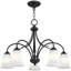 Lustre classique à 5 lumières Bell