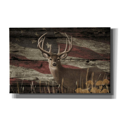 " Woodgrain Antiques Whitetail Buck 3 " by Gordon Semmens