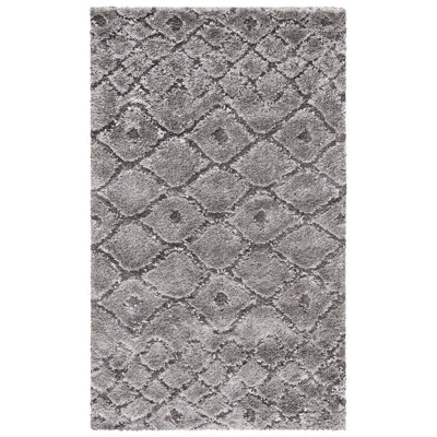 Tapis gris Atisha