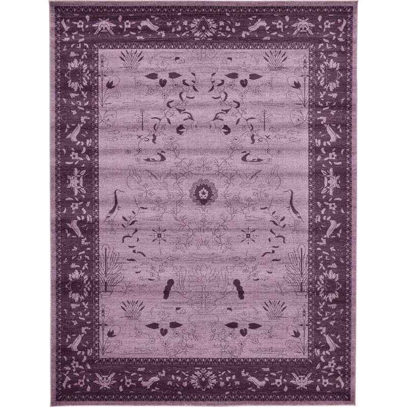 Godina Floral Indoor Rug, Rectangle 10' x 13'