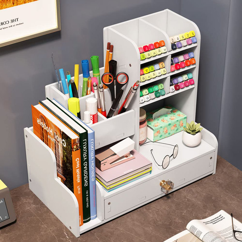 Armond Manufactured Wood Desk Organiser
