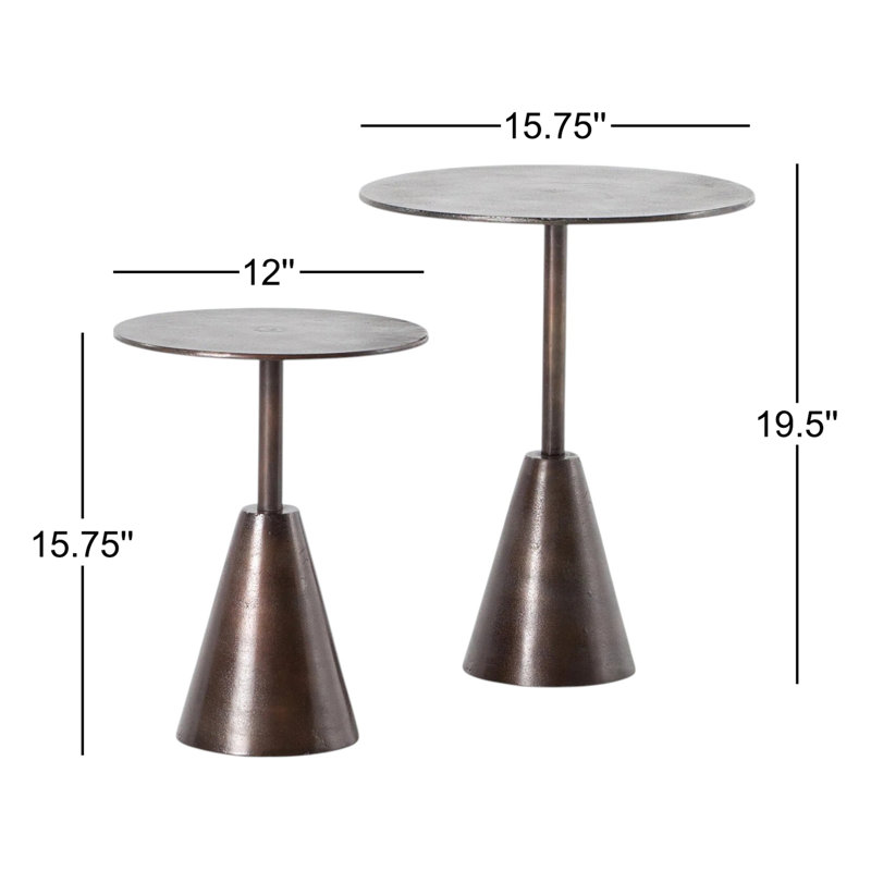 Frisco 2 Piece Nesting Tables