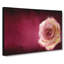 Lone Pink Rose In Abstract - Wrapped Canvas-55307658