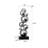 23.62"Modern silver stainless steel artwork