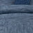 7 Piece Printed Seersucker Comforter Set Navy Cal King