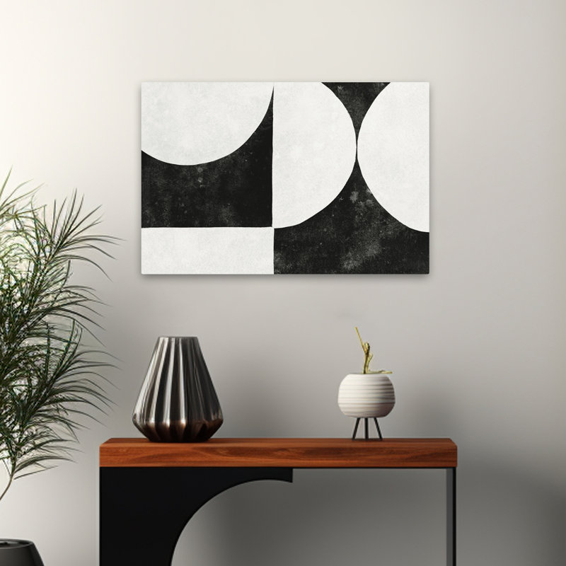 Volet contemporain et traditionnel VI BW, H 24 po x l 16 po