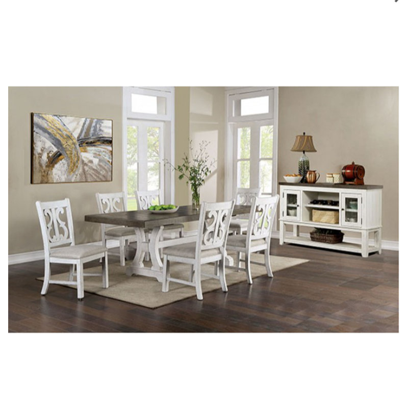 Besime Extendable Dining Table, Gray
