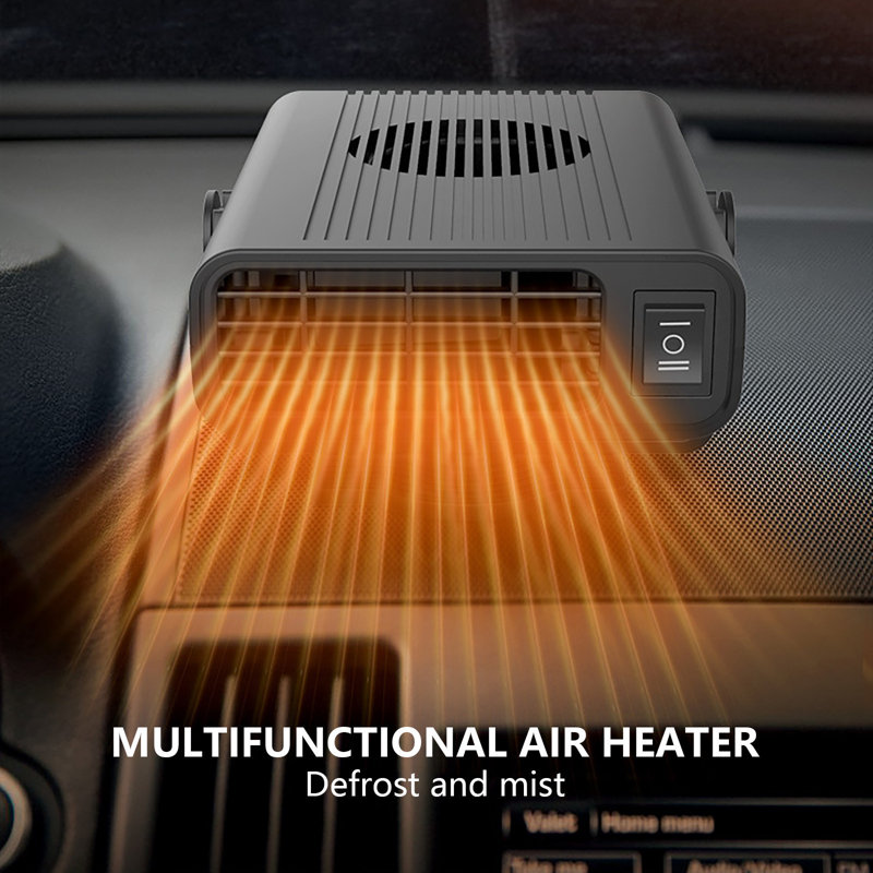12V Winter Car Heater, Rotatable Defogging Heater, Fast Heating Heater