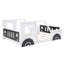 Twin Size Classic Car-Shaped Platform Bed With Wheels-1846532740-1846532741
