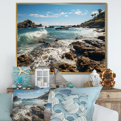 Byrnedale Rocky Beach Rocky Coastline IV - impression