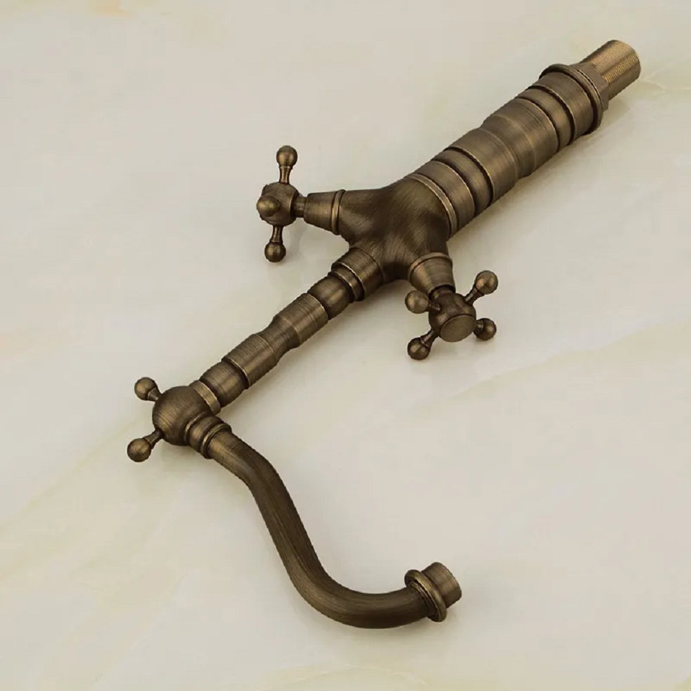 Chester Vessel Sink Faucet 2-handle Bathroom Faucet Homary