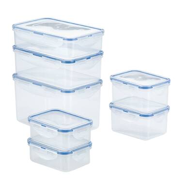 LOCK & LOCK Easy Essentials 10-Piece Square Food Storage Container