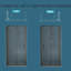 Porte de douche l 30 po x H 72 po sans cadre-101852014