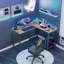 Bureau de jeu en L-641510680