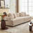 94.5” Wide Modern Style Tufted Sofa-372584047