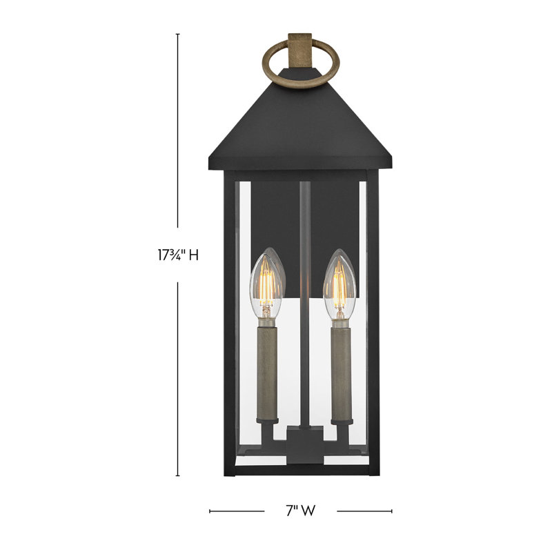 Rhett Medium Outdoor Wall Mount Lantern