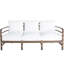 Malibu N-Dura Resin Wicker Outdoor High Back Sofa-1419252960-1419252968