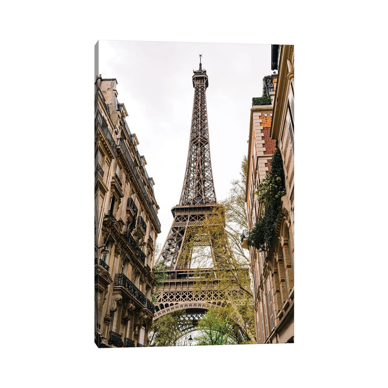 Eiffel Tower IV by Bethany Young - Print on Canvas, Wrapped Canvas, 66.04cm H x 45.72cm W x 3.81cm D