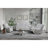 Bruni Grey Plush Sofa