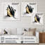 «Cubic», art cubique abstrait noir et or-569356975-569356960