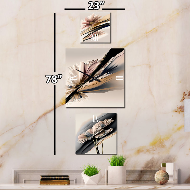 Horloge murale Daisy