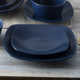 Noritake Colorscapes Swirl 4-Piece Square Place Setting, Service for 1