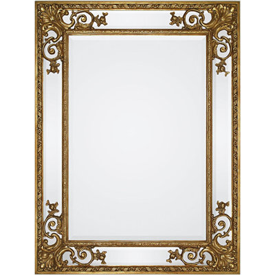 The Trianon Flat Beveled Wall Mirror
