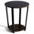 17 Stories 2-Tier Round End Table with Shelf and Metal Frame-890668915