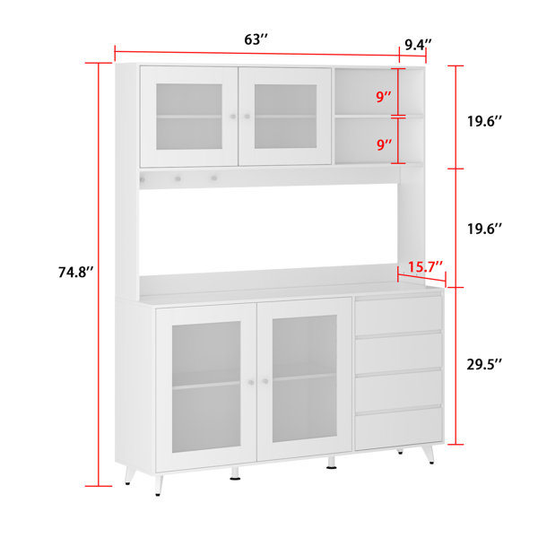 Corrigan Studio® 75 Kitchen Pantry & Reviews