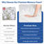 Matelas pour lit double ultra ferme Alwyn Home-1161508564