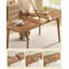 55.1''-70.8'' Extendable Dining Table with Tapered Legs for 4/6/8-847716420