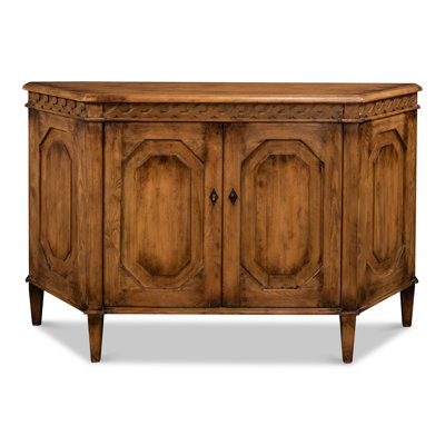 Buffet en bois de pin de 58 po de largeur Wrenn